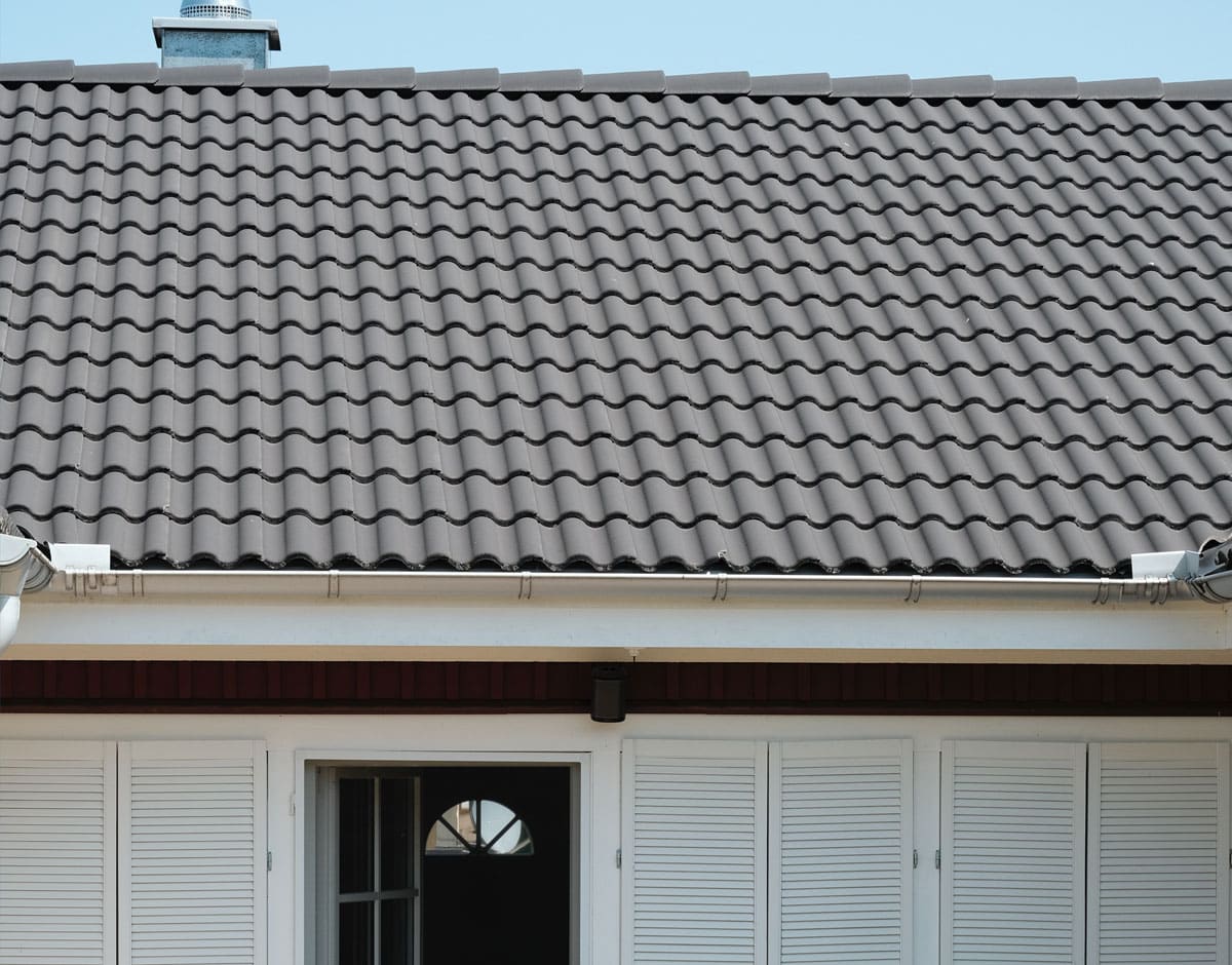 non flammable tile roof