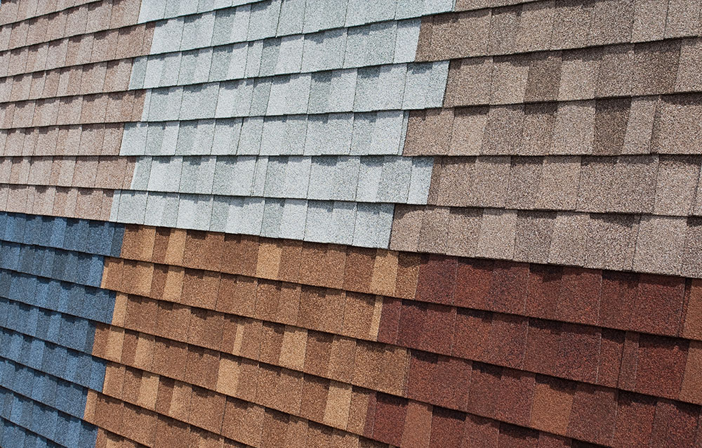 common asphalt shingles